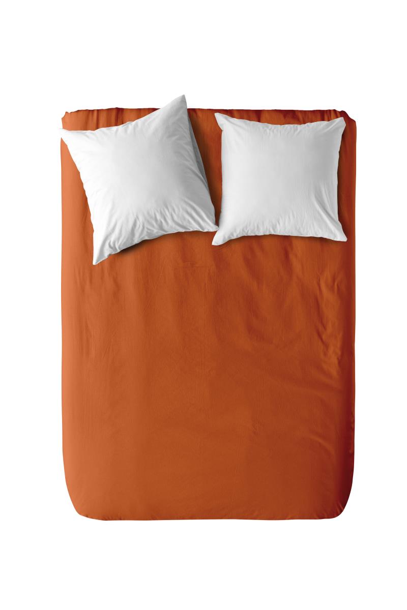 Простыня перкаль Актив WENGE рис.86103-2 Autumn Leaf - 0