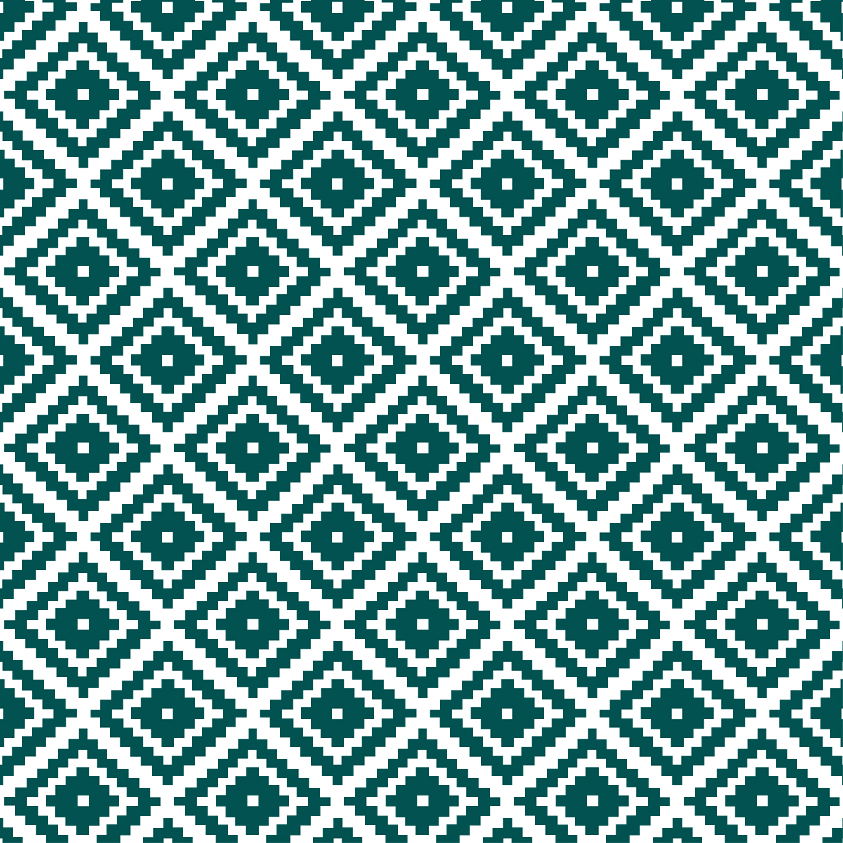 Скатерть рогожка Fine Line рис.62077-1 Геометрия зеленый - 1