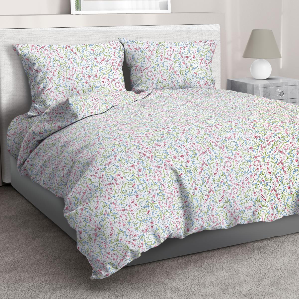 Бязь Премиум 220 см наб рис.50002-1 Цветочные луга - 0