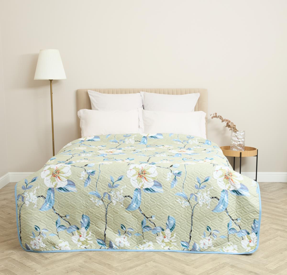 Покрывало однотонное п/э Комфорт Анютины глазки - 0