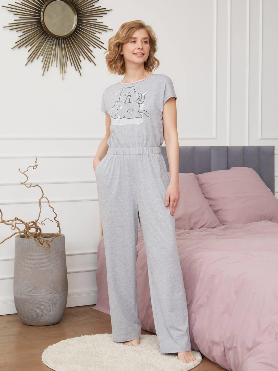 Комбинезон жен Mia Cara SS23WJ351 Sweety Wink серый меланж - 0