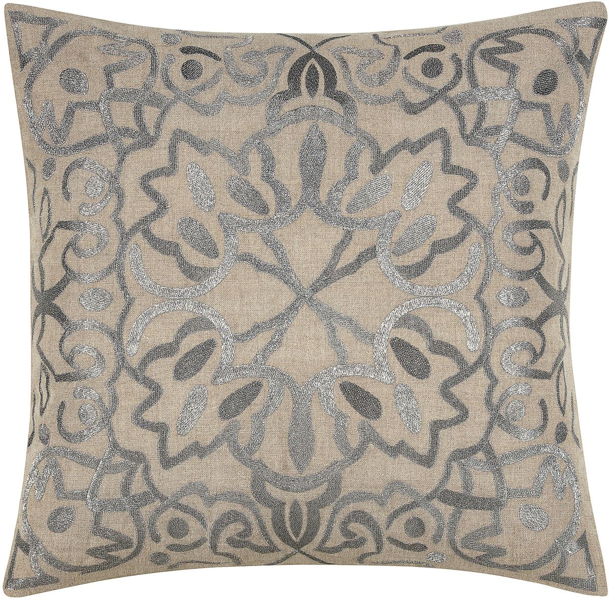 Подушка декоративная в чехле рогожка - 0