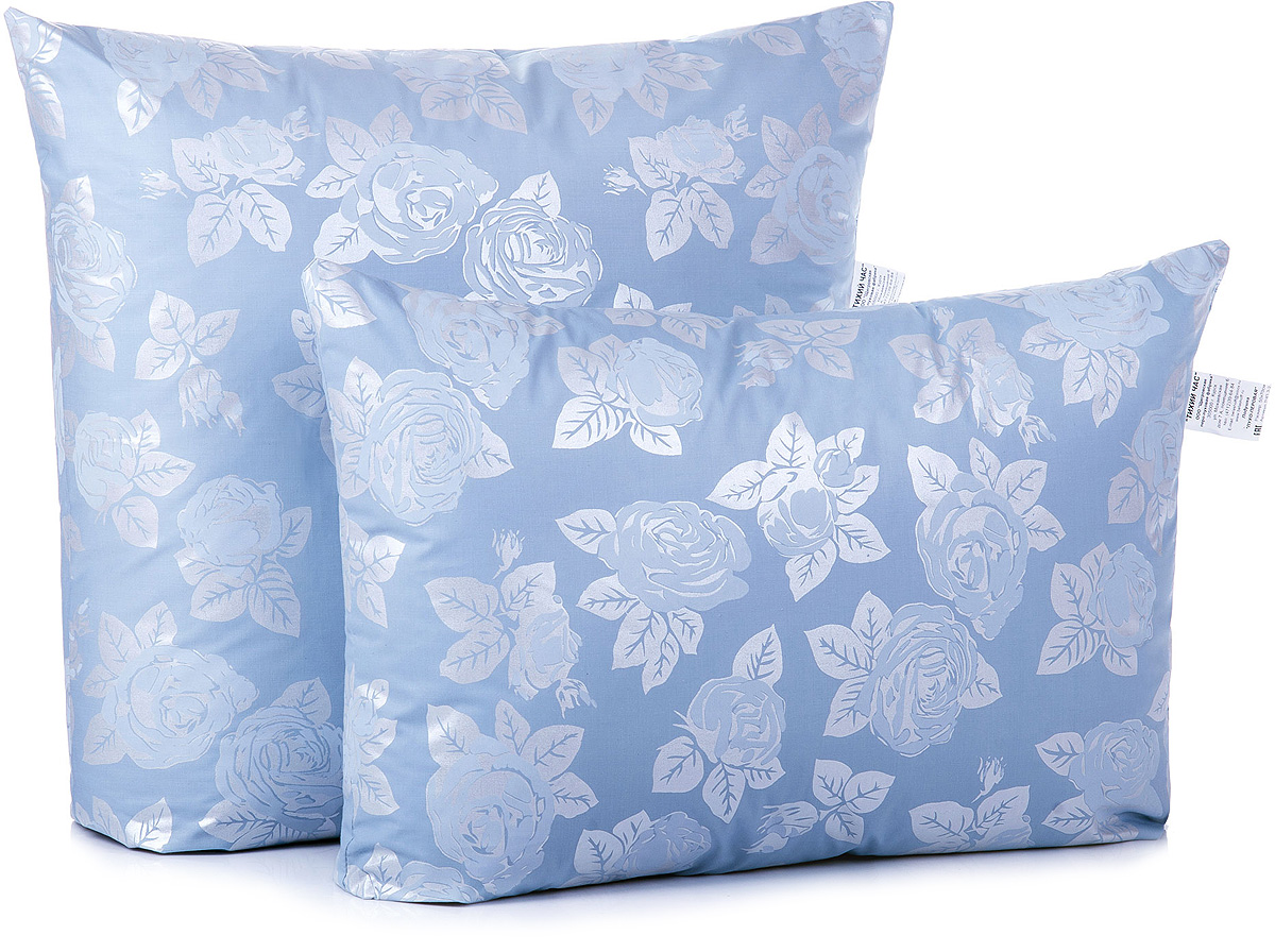 Подушка Русская пух 30% перо 70% пакет 68х68 АДТ - 0