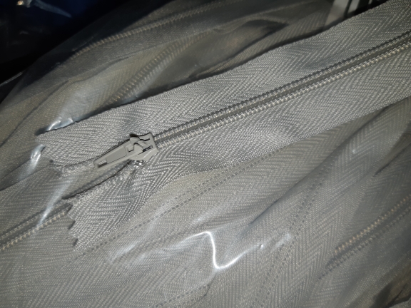 Молния витая разъемная Т5, Т6  80 см ц312 т-серая - 0