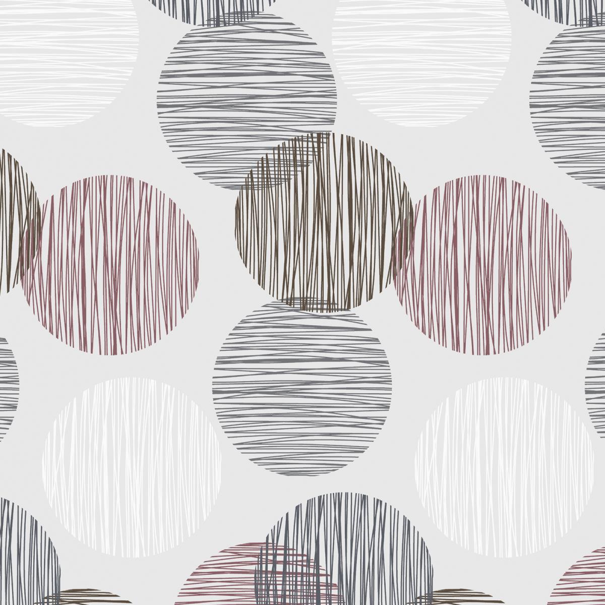 Бязь Премиум 220 см наб рис.50186-3 Пинг понг на сером (комп 941278) - 1