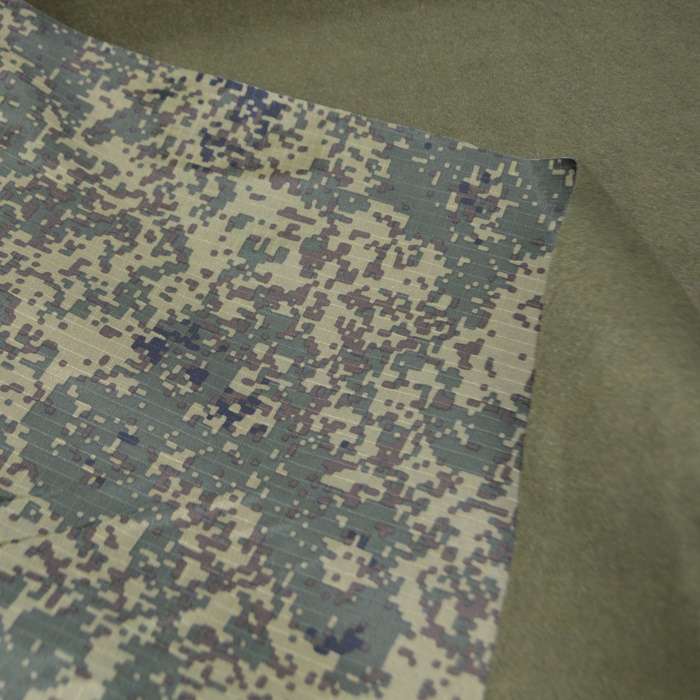 Ткань ДФ рип-стоп D5-5 цифра зеленая - 0