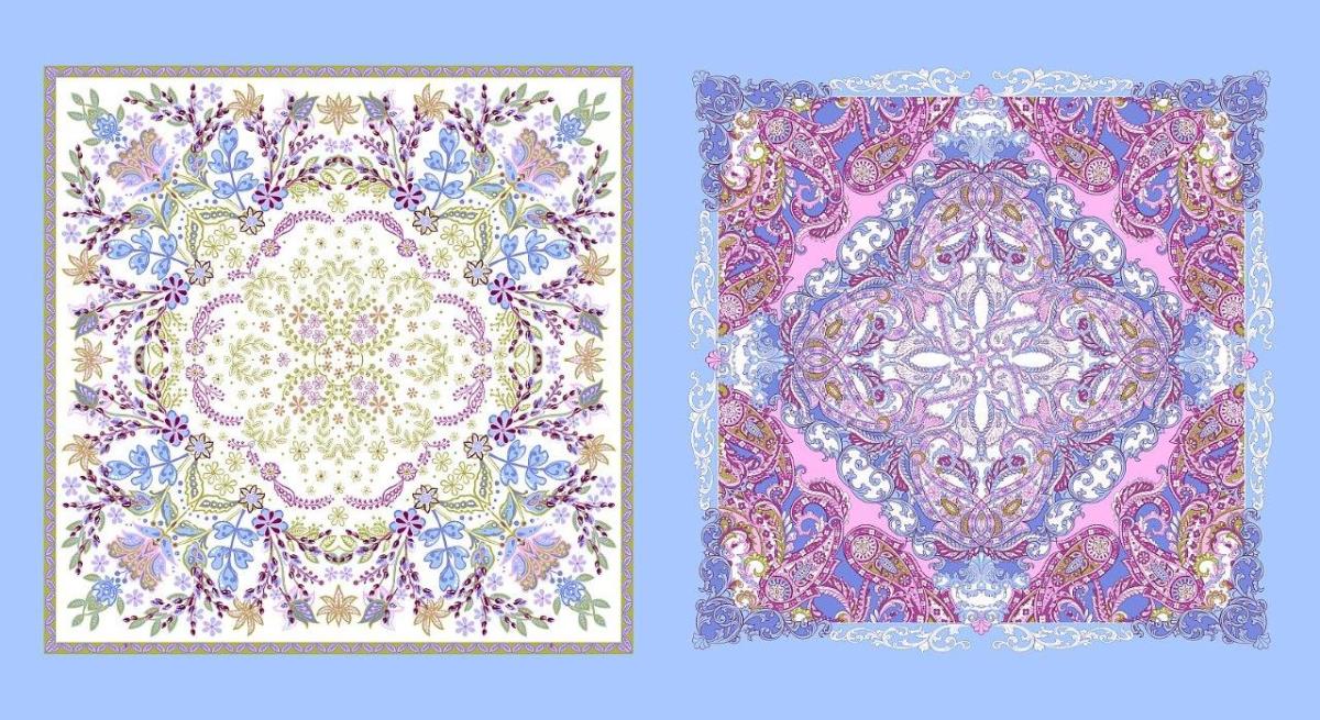 Перкаль 150 см наб рис.13187-2 Domenica - 1