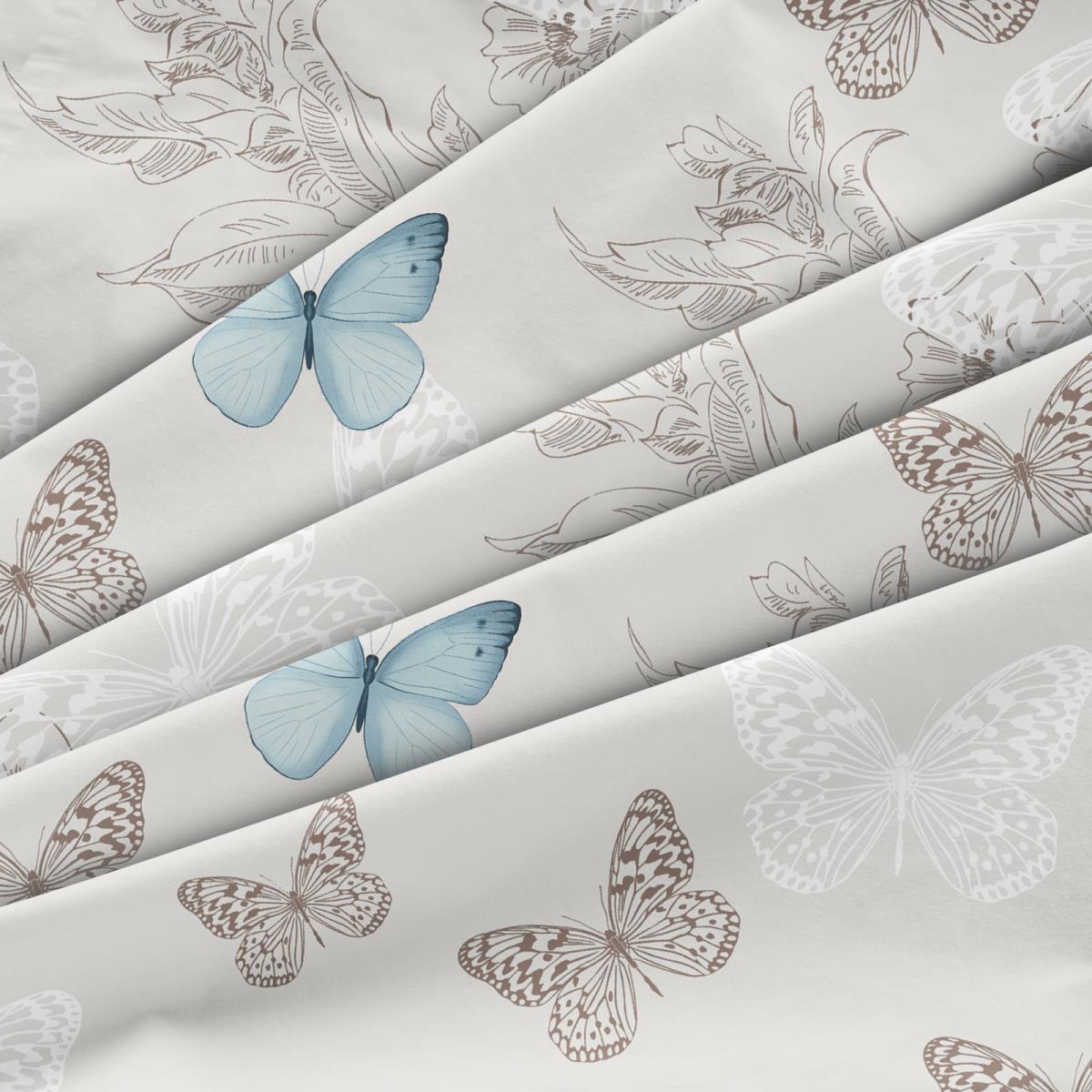 Бязь Премиум 220 см наб рис.50218-1 Лаверна какао (комп 931754) - 2