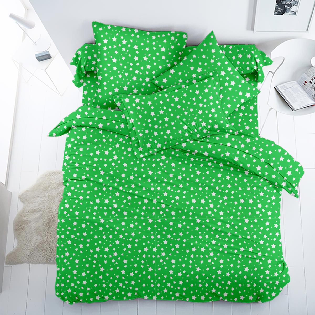 Бязь Комфорт 150 см наб рис.13165-23 Звезда салатовый - 0