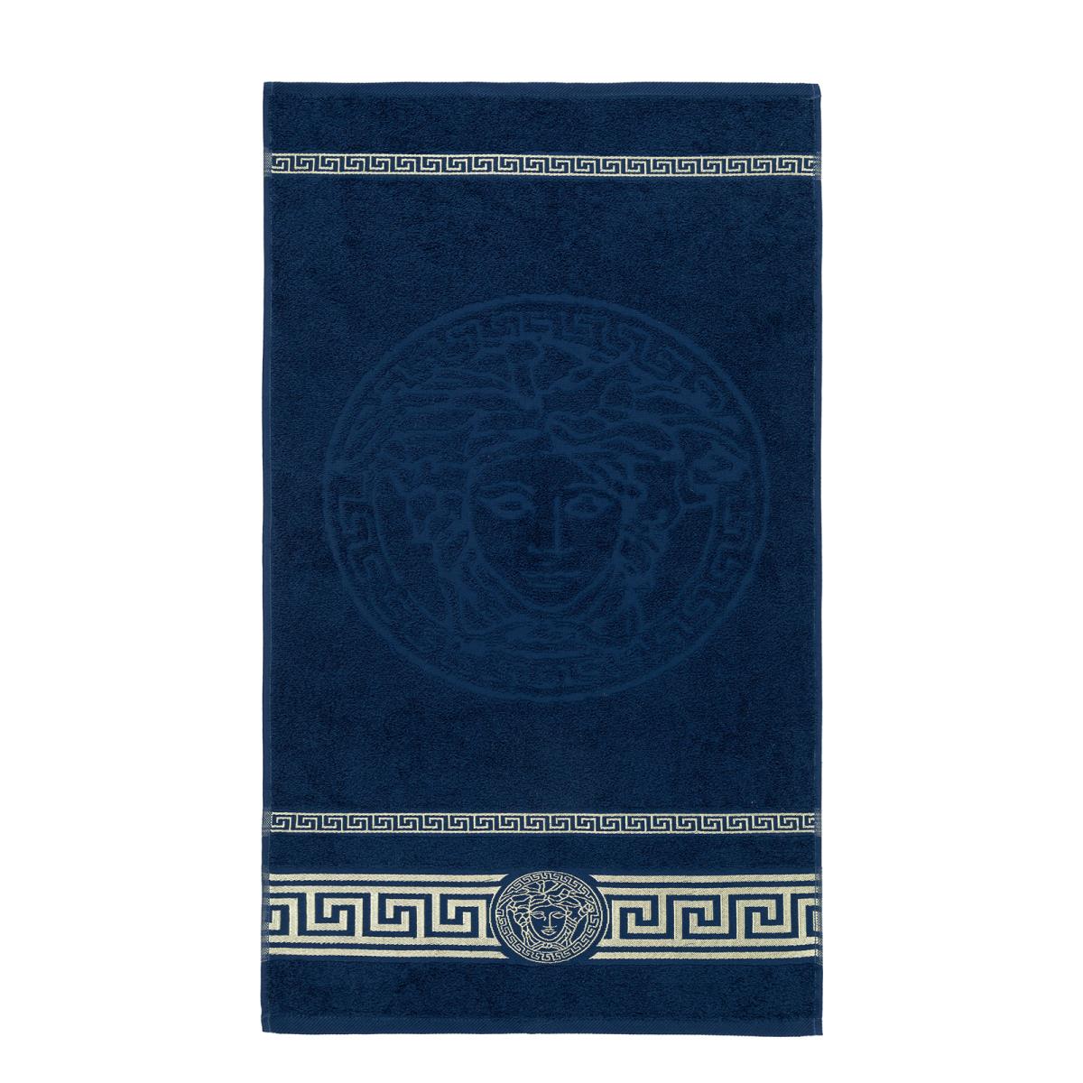 Полотенце махровое Gala бордюр Афина темно-синий - 1