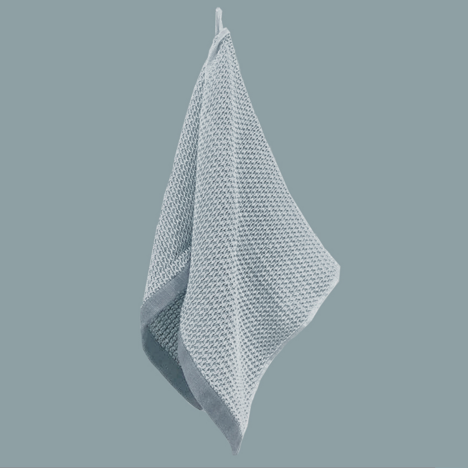 Полотенце вафельное LUMINARA FINE LINE, коллекция ELTON, серо-голубой - 0