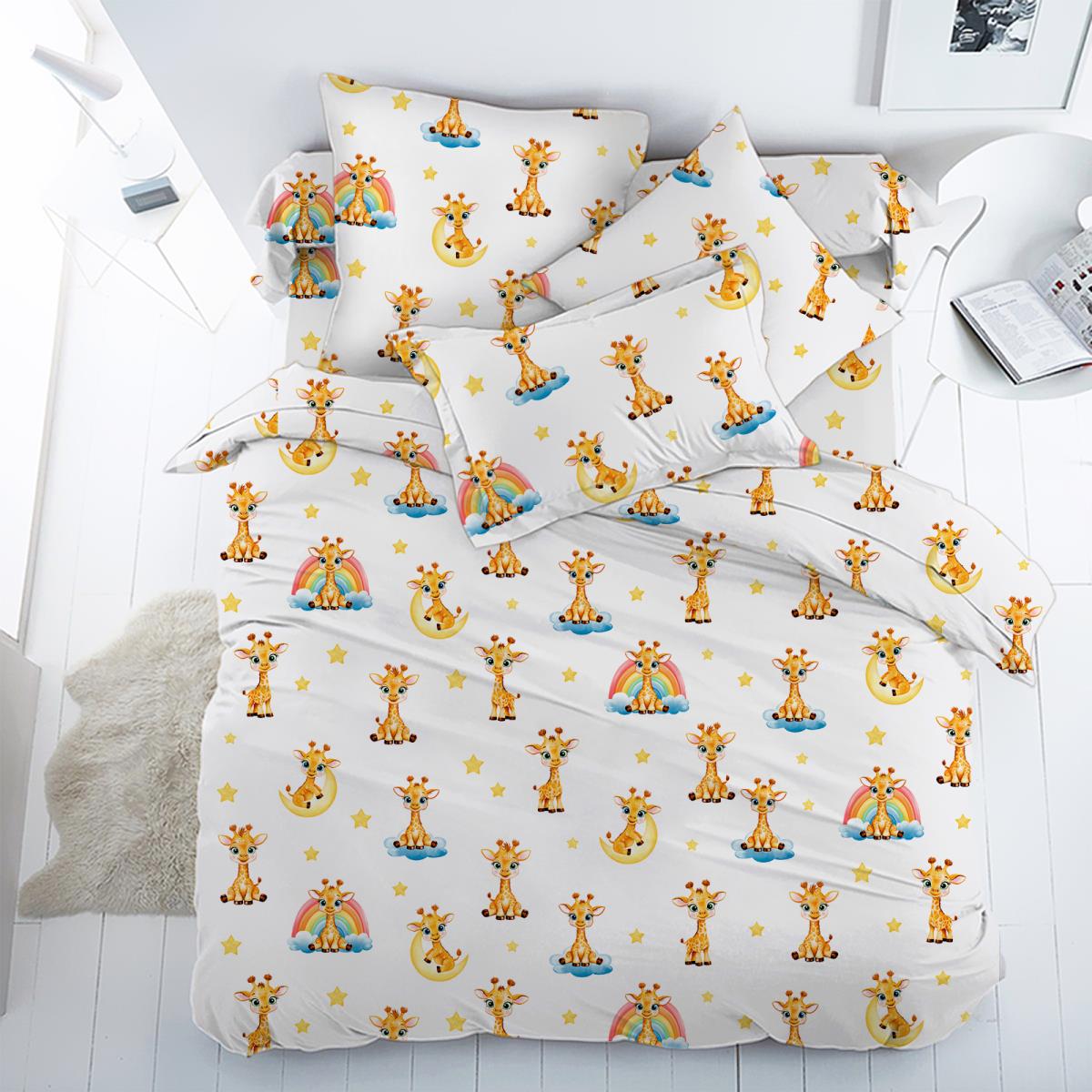 Перкаль 150 см наб рис.13516-1 Веселые жирафики - 1