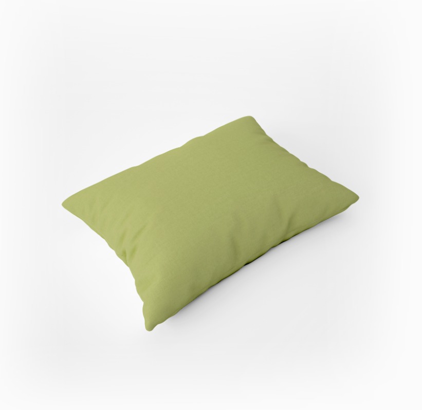 Наволочка трикотажная на молнии Fine Line салатовый - 0