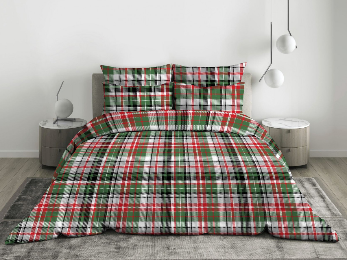 Бязь ГОСТ Премиум Клетка Стюарт Кр.талка 220 72002/1 - 0