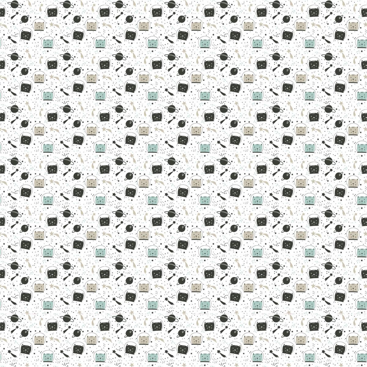 Перкаль 150 см наб рис.13384-1 Космос - 1