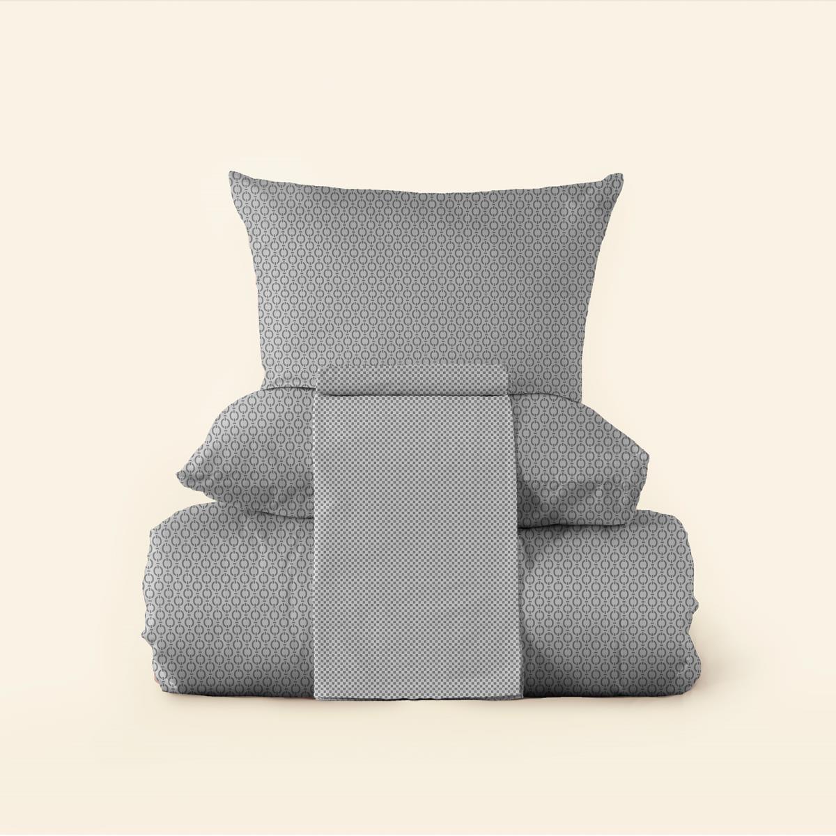 КПБ перкаль Fine Line рис.50117-3/40625-21 Серебряный вечер Art new - 1