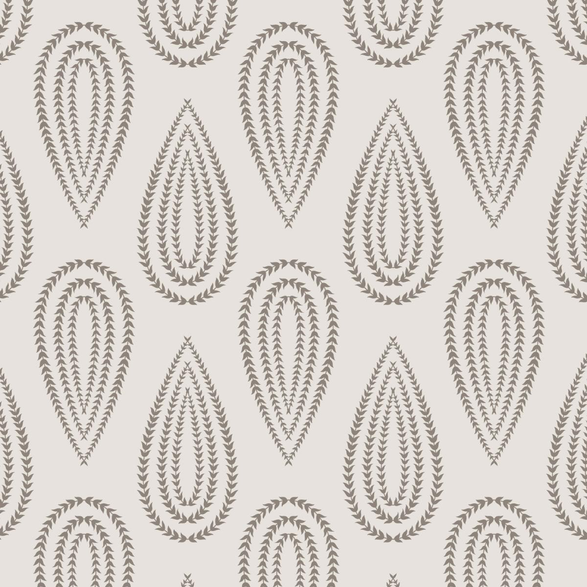 Сатин 220 см наб рис.50136-7 Лилло бежевый - 1