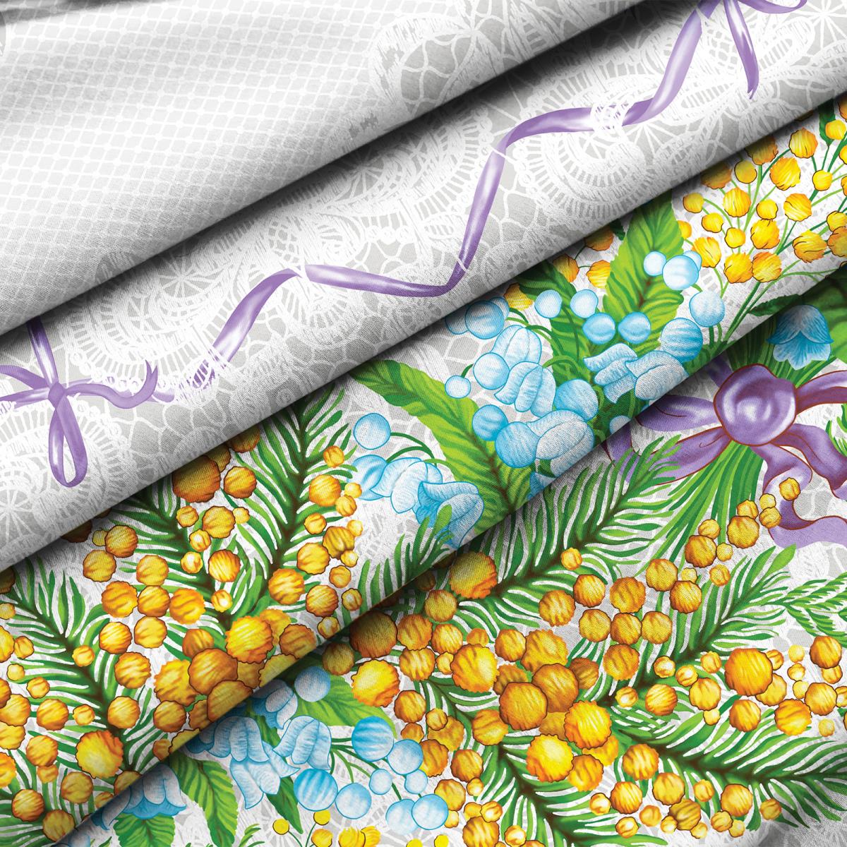 Полотенце рогожка Mia Cara рис.35019-1 - 1