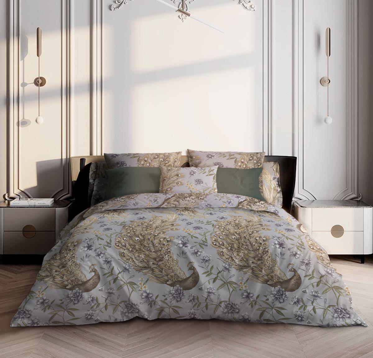 Перкаль 220 см наб рис.72028-1 Павлиний глаз - 0