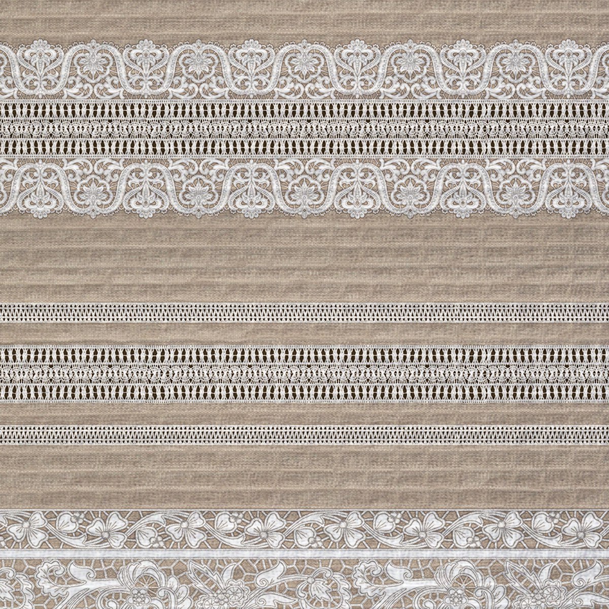 Полотенце вафельное Fine Line рис.62139-1 Кружево экостиль - 2