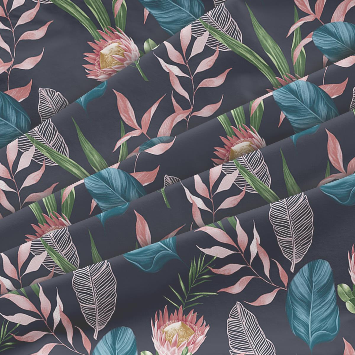 Бязь Премиум 220 см наб рис.50067-1 Протея (комп 792694) - 2