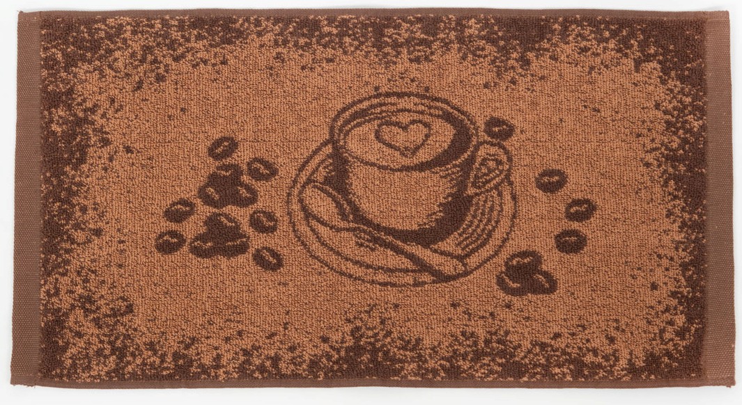 Полотенце махровое 420 г/мкв 30*55 НФ Эспрессо - 0