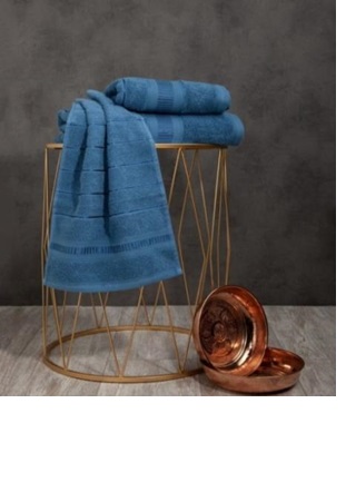 Полотенце махровое Elegans Синий - 0