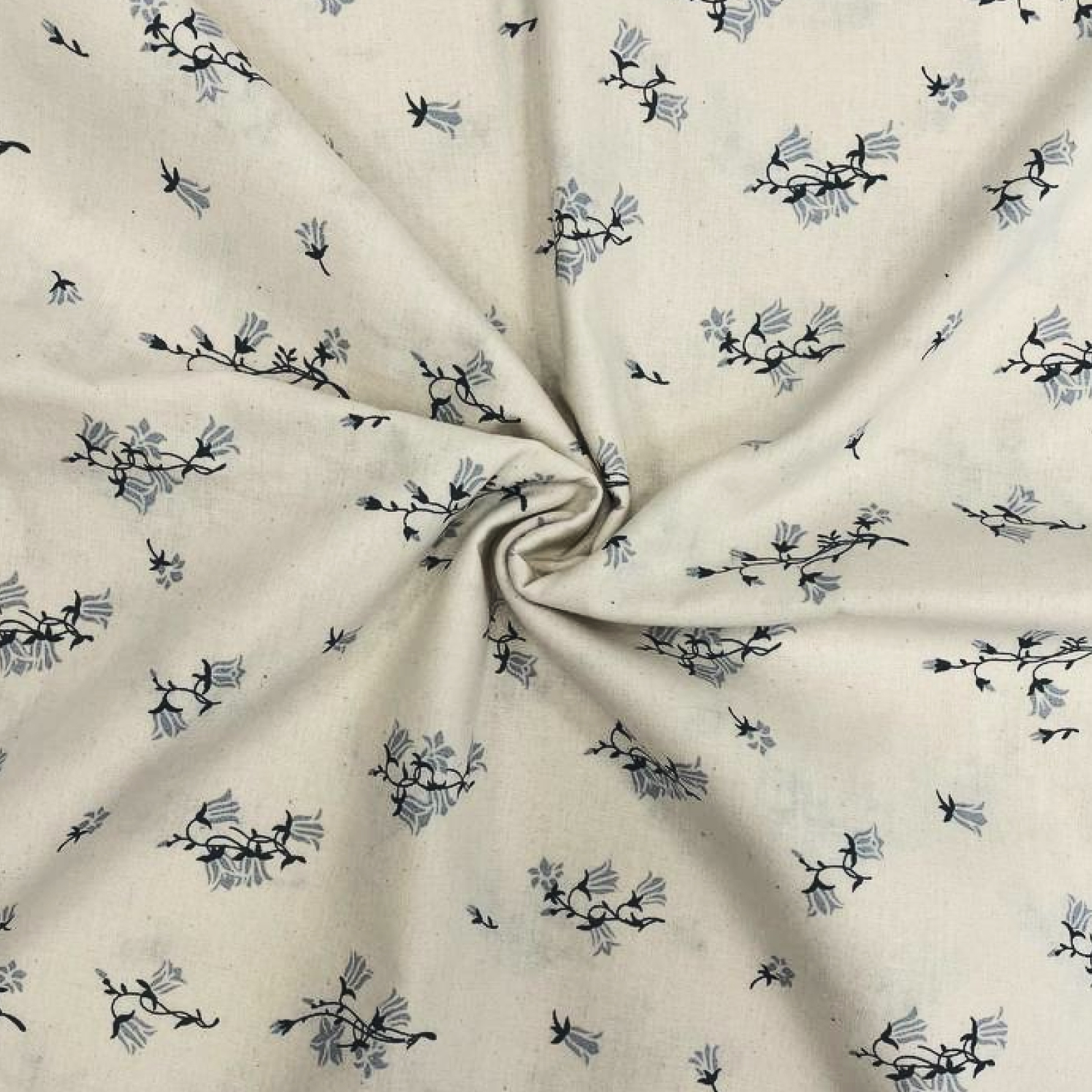 Вареный хлопок 220 см наб рис.72236-1 Полевой звон - 1