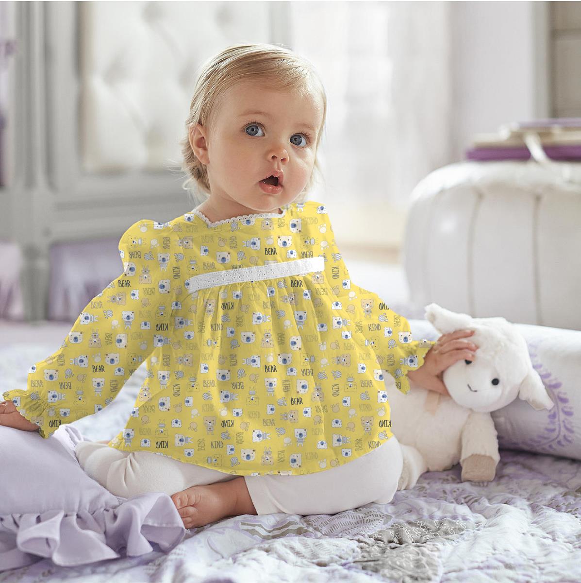 Фланель 90 см наб рис.21186-4 Мишки - 1