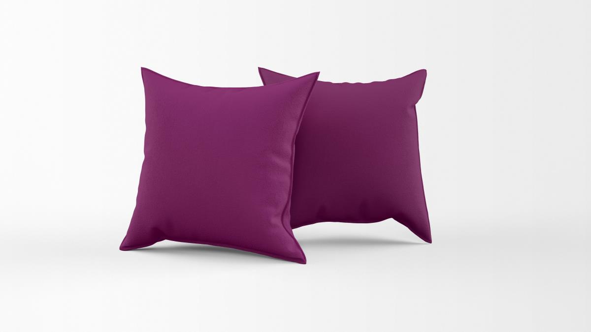 Наволочка трикотажная на молнии Fine Line фуксия - 1