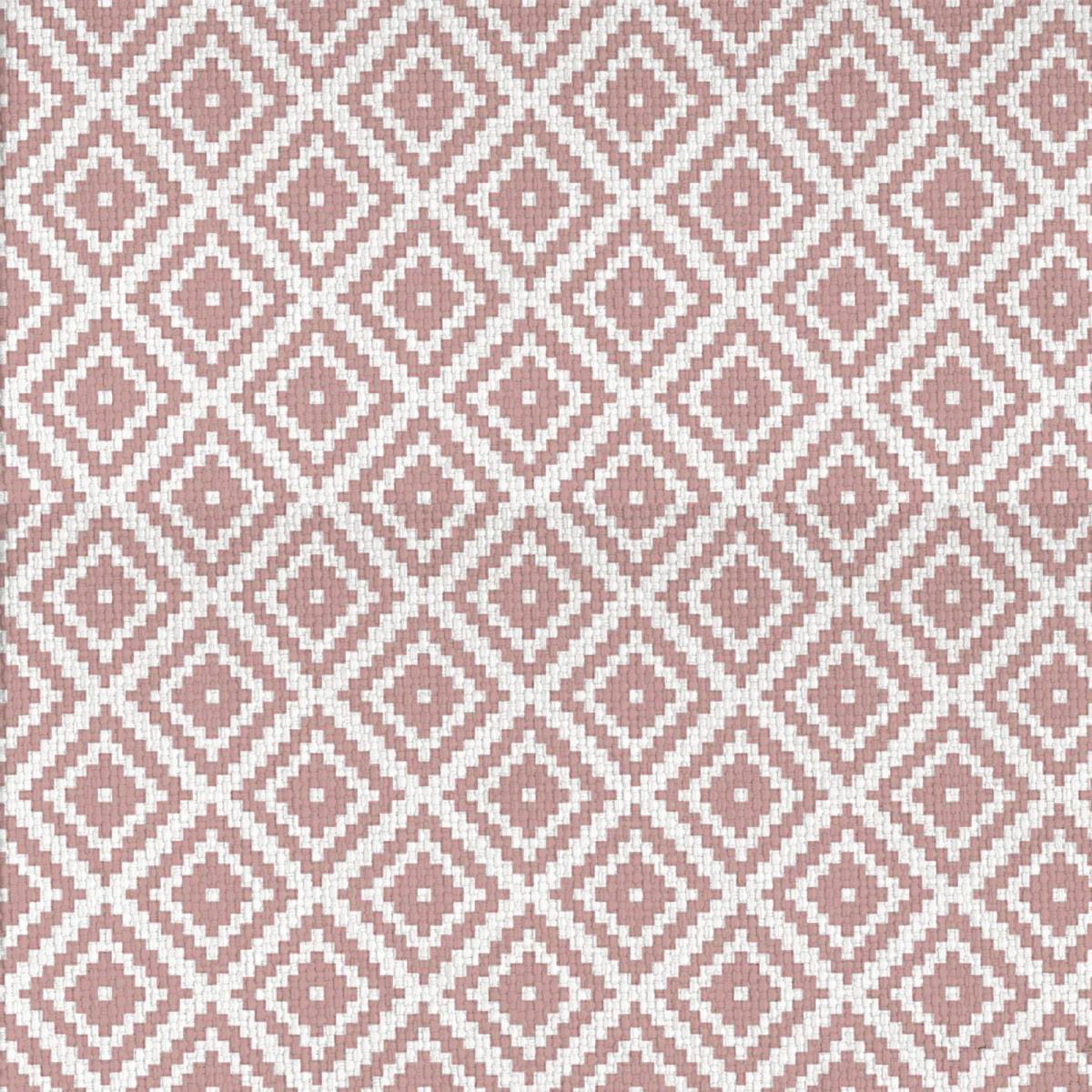 Скатерть рогожка Fine Line рис.62077-3 Ромбы бежево-белые - 1