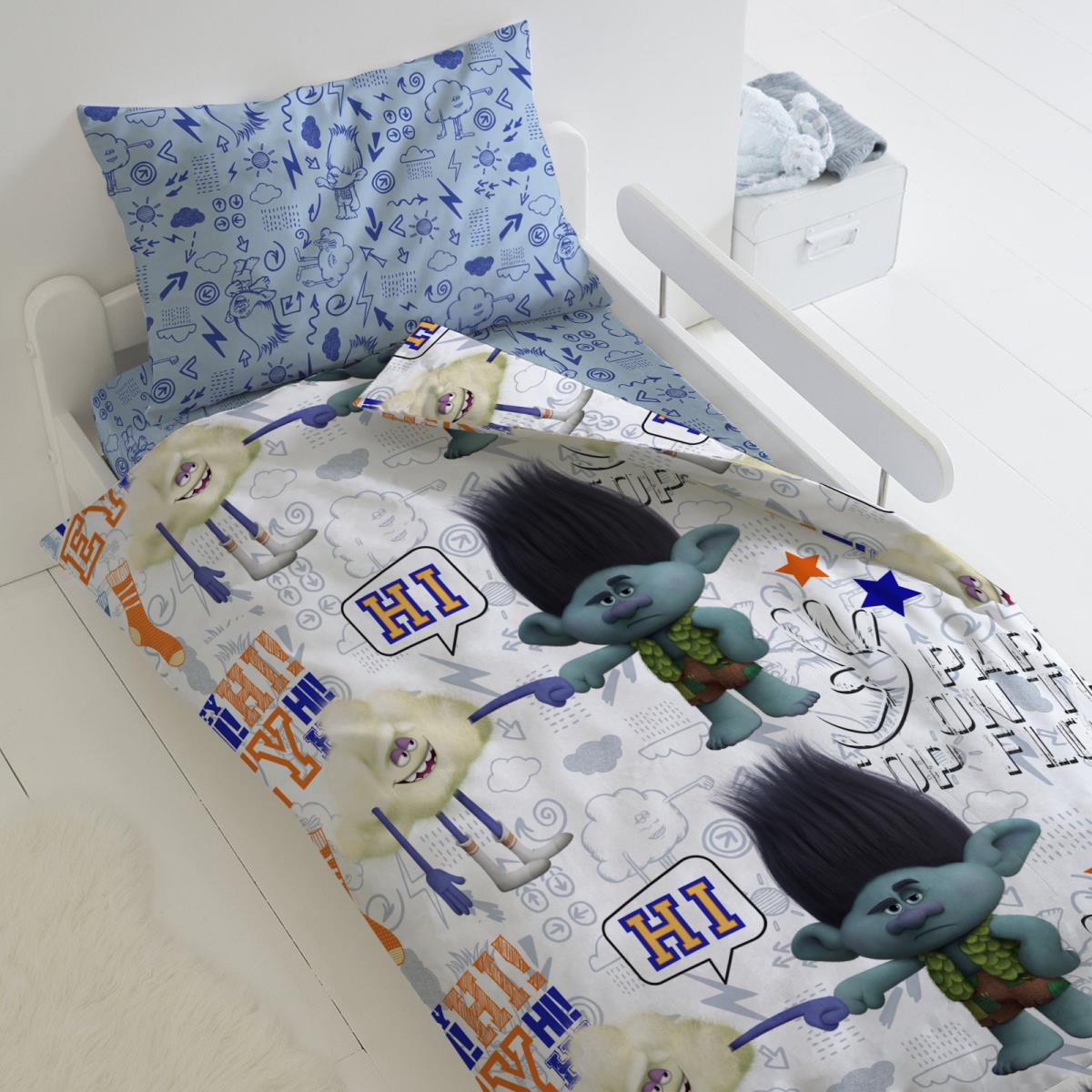 КПБ Trolls рис.8892+8922-1 Цветан и Облачко - 0