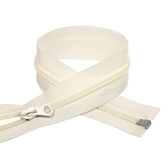 Молния витая разъемная Т5, Т6 60 см ц103 молочный - 0