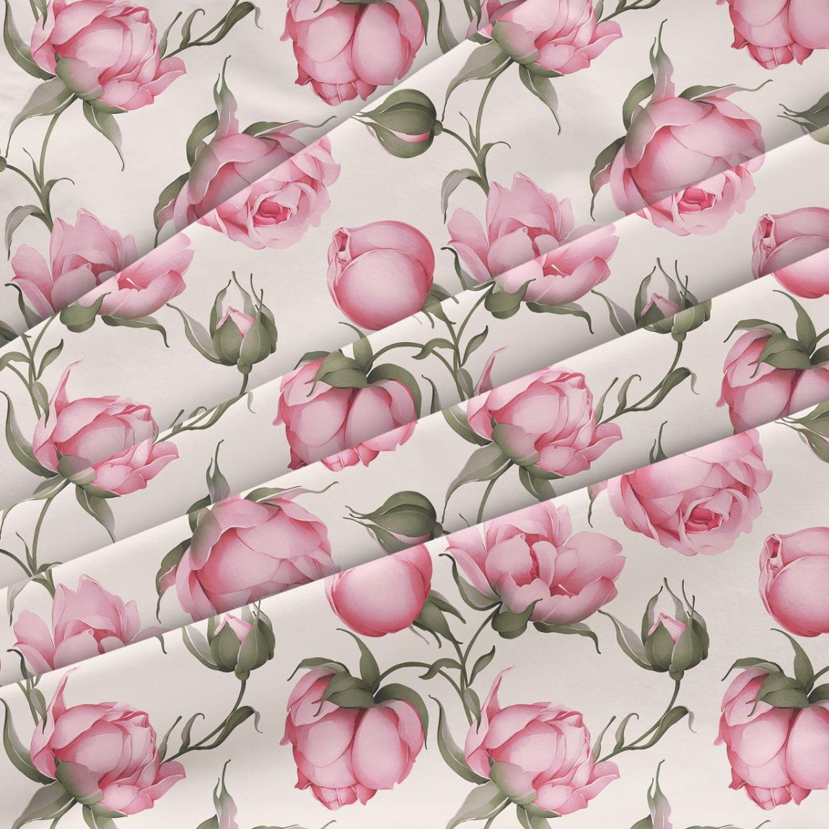 Бязь Премиум 220 см наб рис.50396-1 Розовый сад (комп 992357) - 2