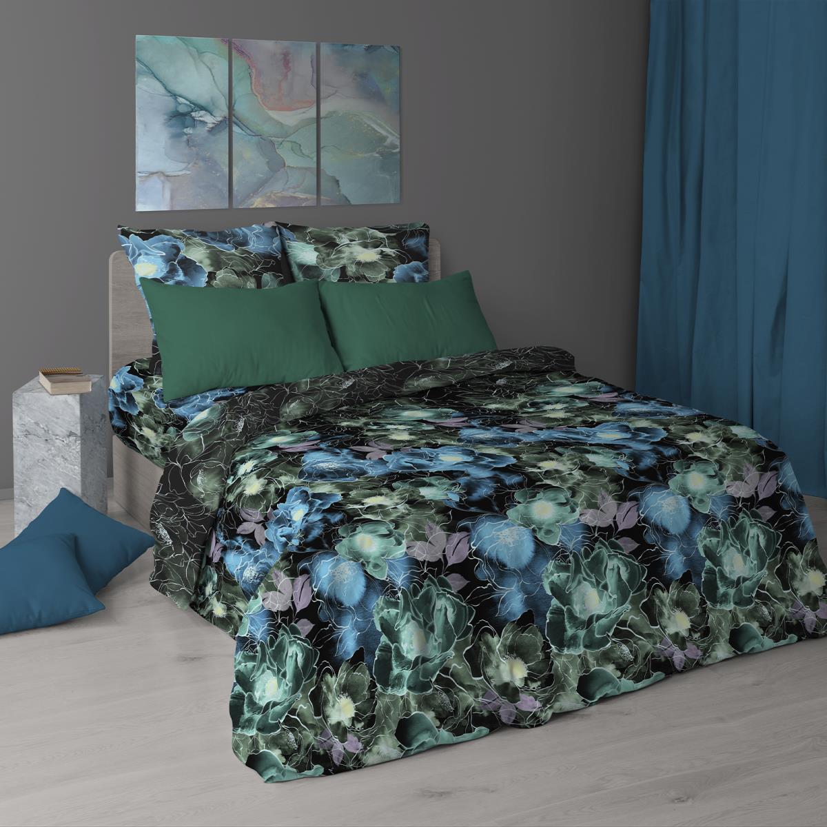 Бязь Премиум 220 см наб рис.7217-1 Поэзия чувств - 0