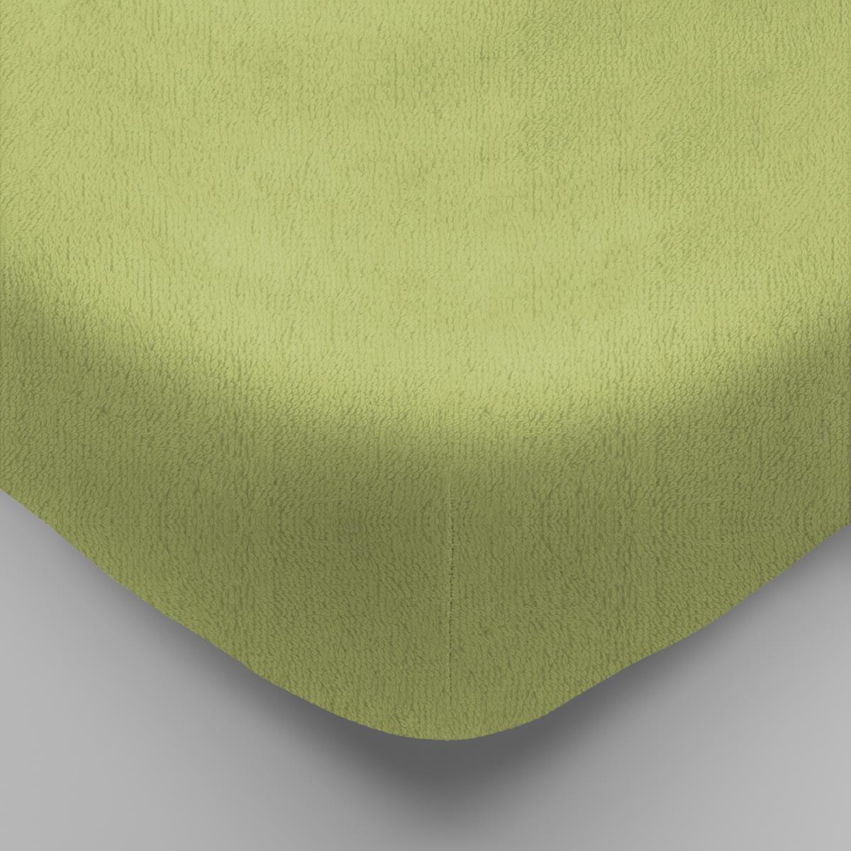 Наволочка махровая на молнии Fine Line салатовый - 0