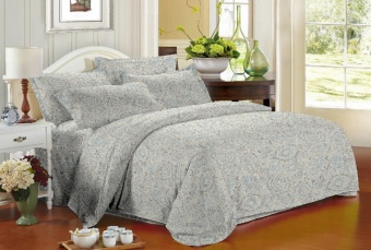 Ткань полисатин 220 см набивной СТ - 0