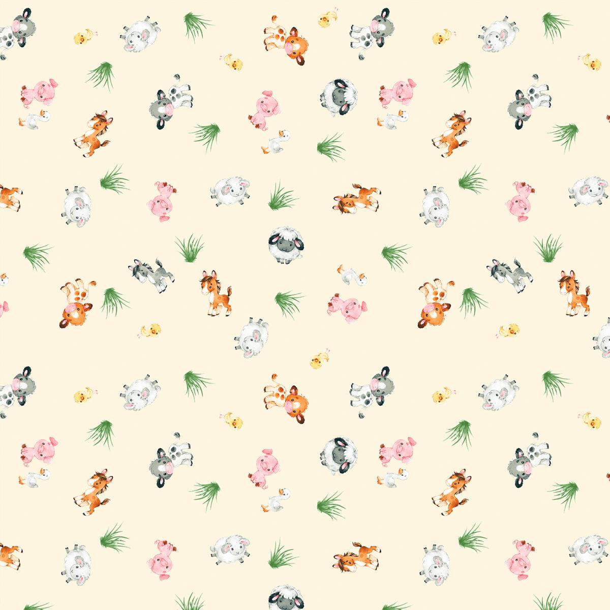 Перкаль 150 см наб рис.13483-1 Веселая ферма - 1