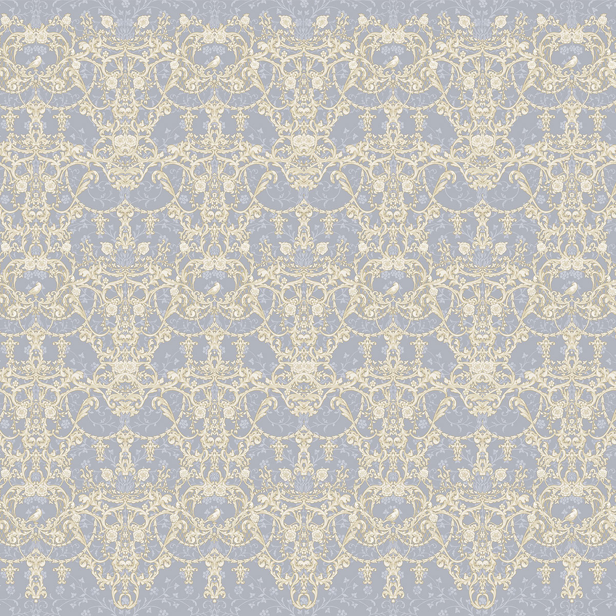 Бязь Премиум 220 см наб рис.6474-1 Барокко - 1