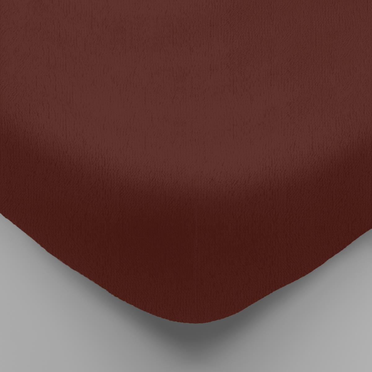 Простыня страйп-сатин Fine Line рис.Горький шоколад - 0