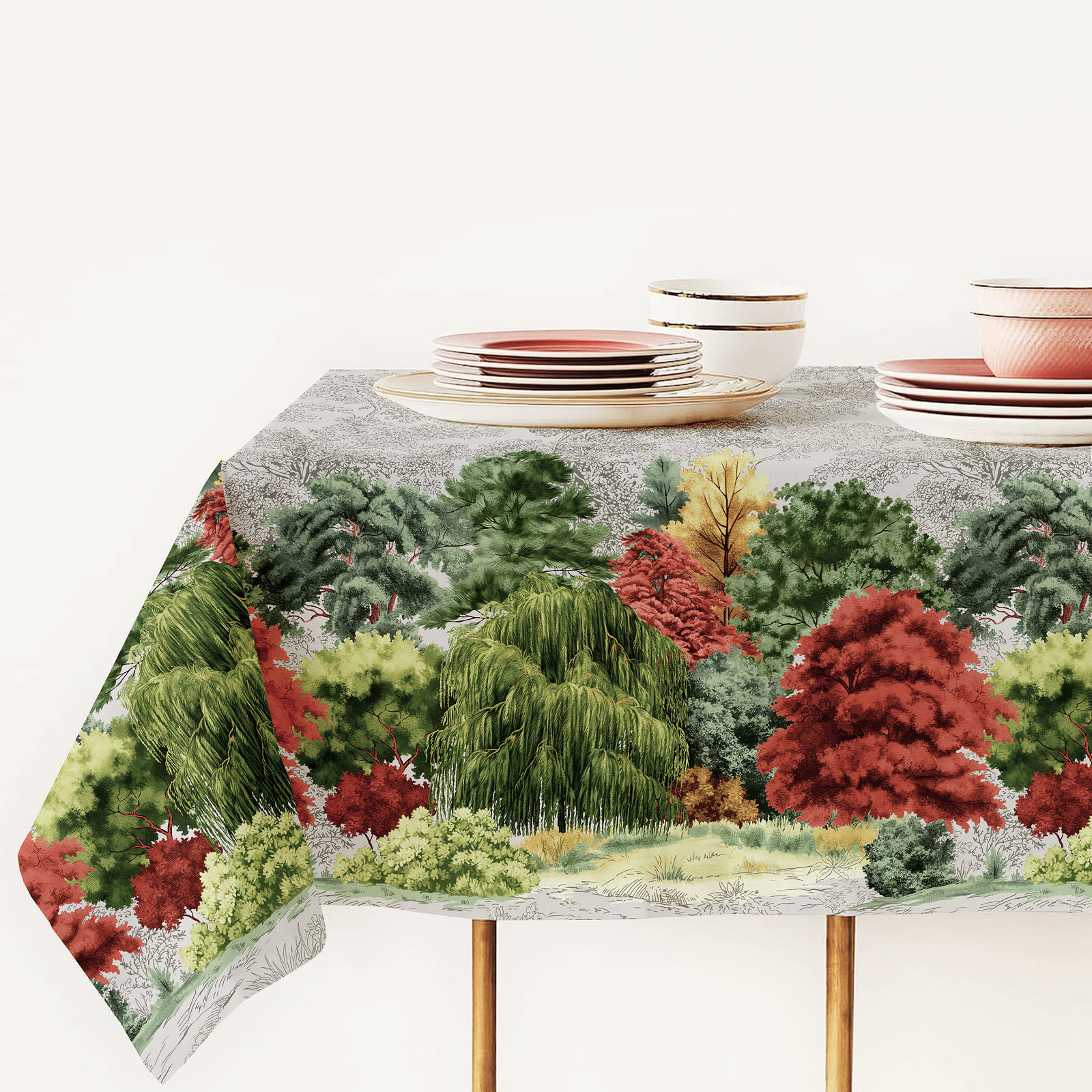 Рогожка 150 см наб арт. 904 29448-1 Осень - 3