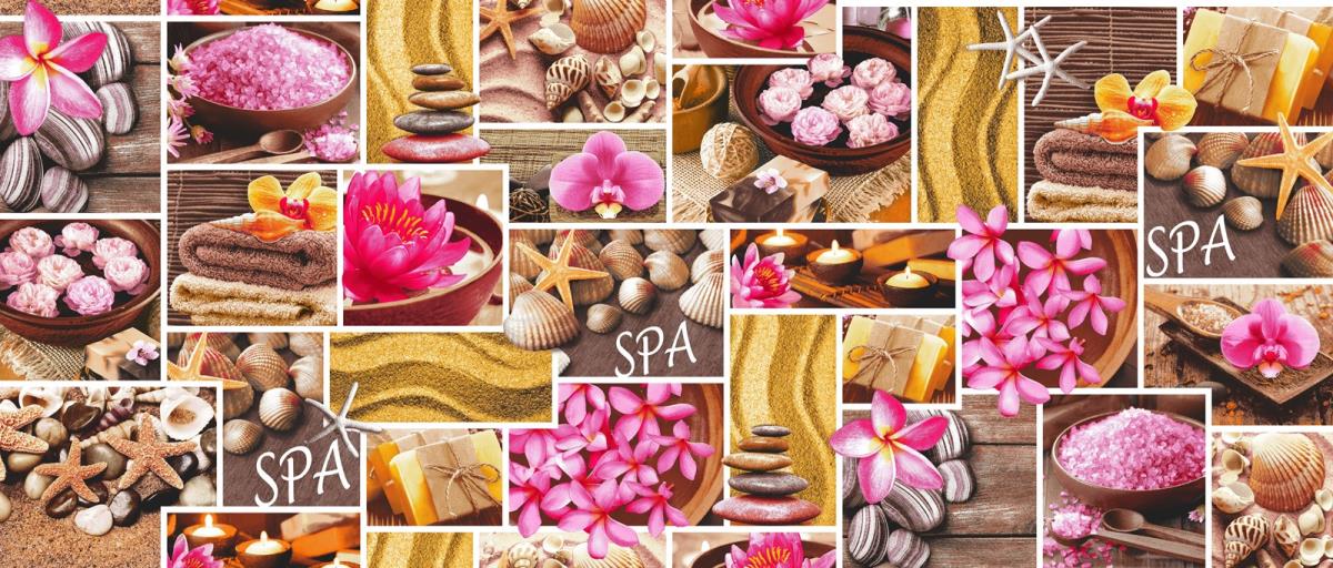 Полотно вафельное 150 см наб рис.35042-1 Релакс - 0