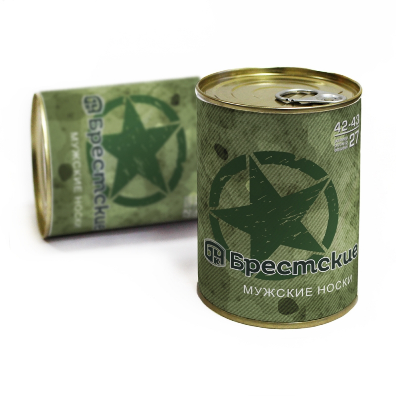 Носки муж. 2135 CLASSIC 000 банки 25 БНК - 0