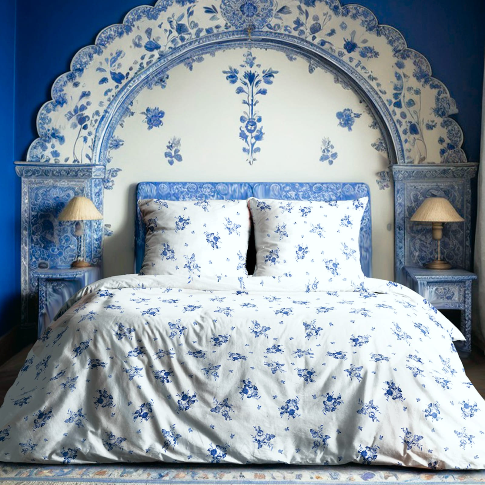 Бязь Премиум 220 см наб рис.72205-2 Цветана - 0