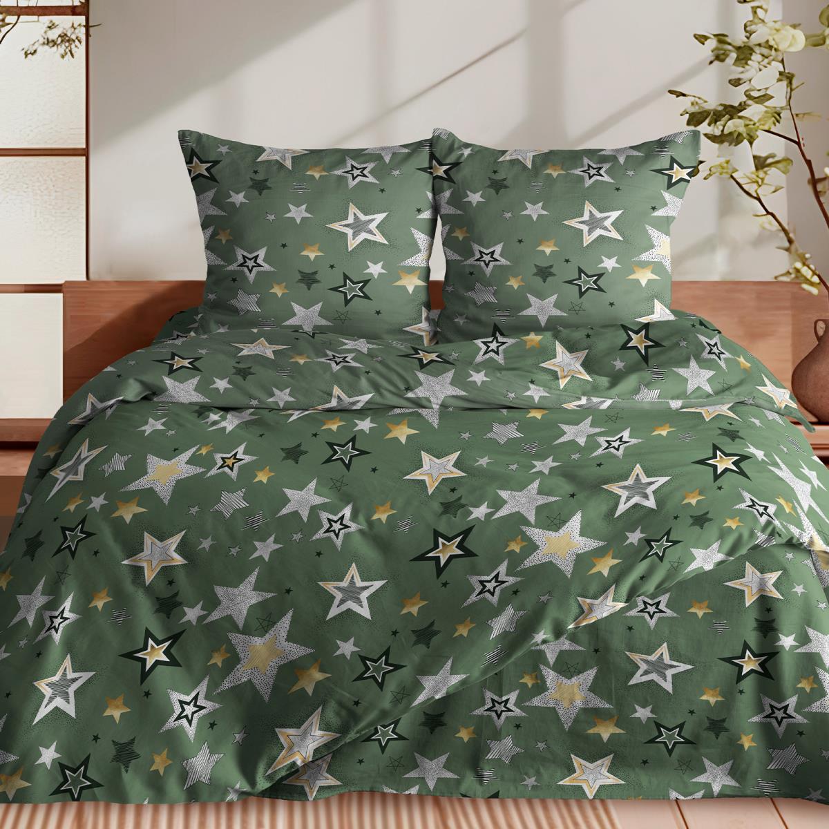 КПБ перкаль Fine Line рис.50317-4 Звездный час - 0