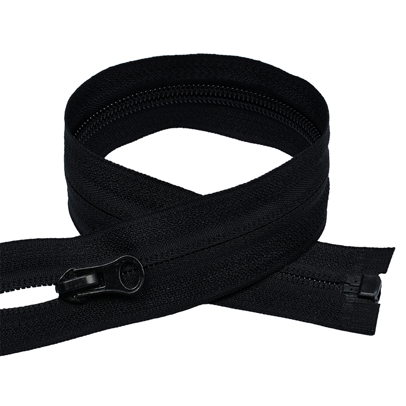 Молния витая скрытая н/р Т7 , ц.322 черная - 0