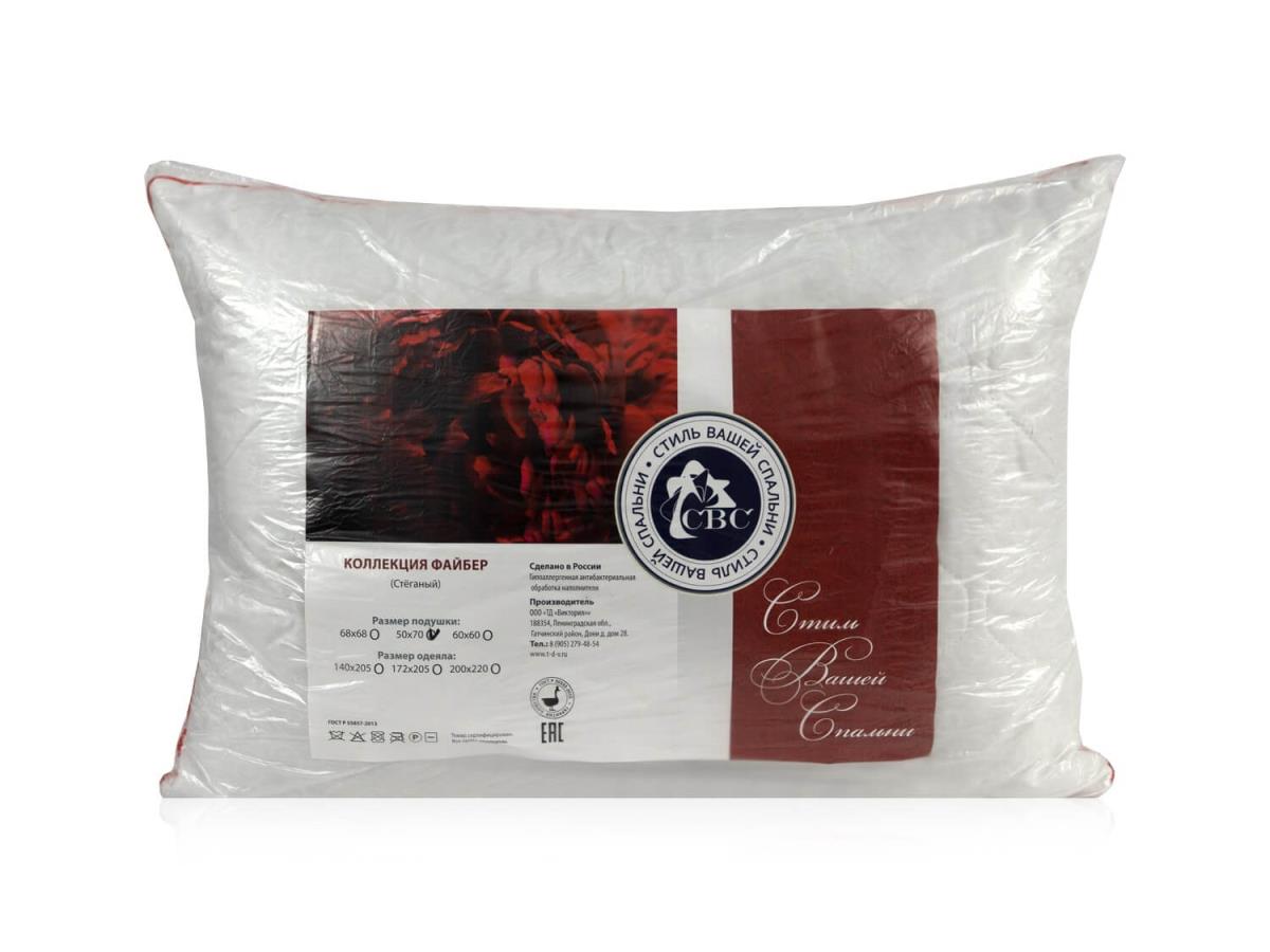 Подушка Файбер стеганный СВС 50*70 ТДВ - 0