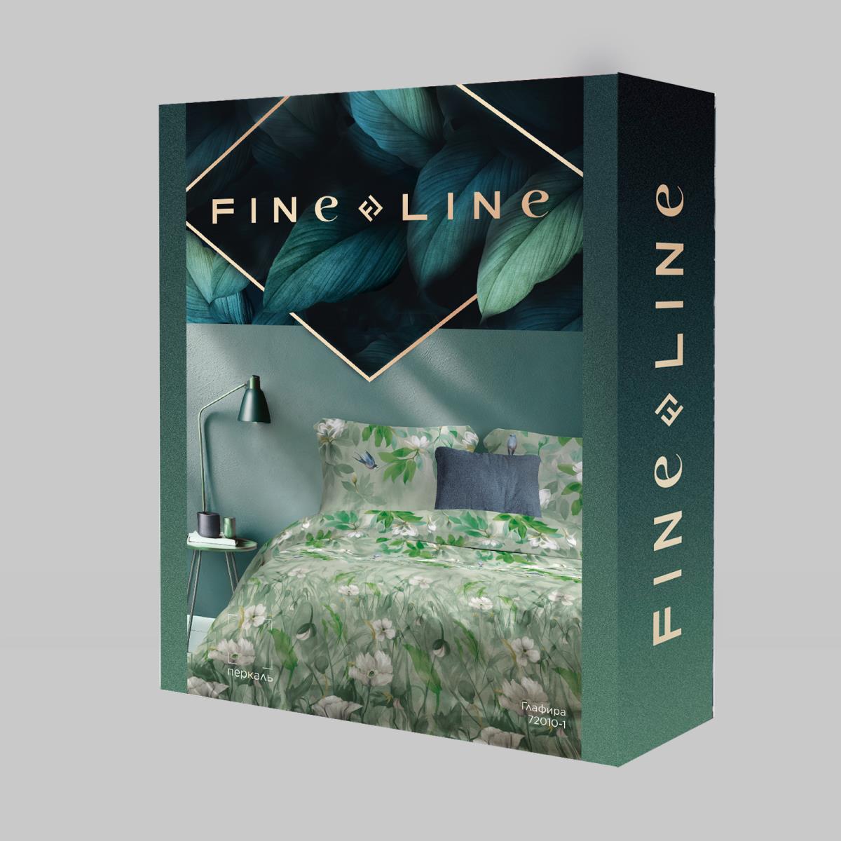 КПБ перкаль Fine Line рис.72010-1 Глафира NEW. - 3