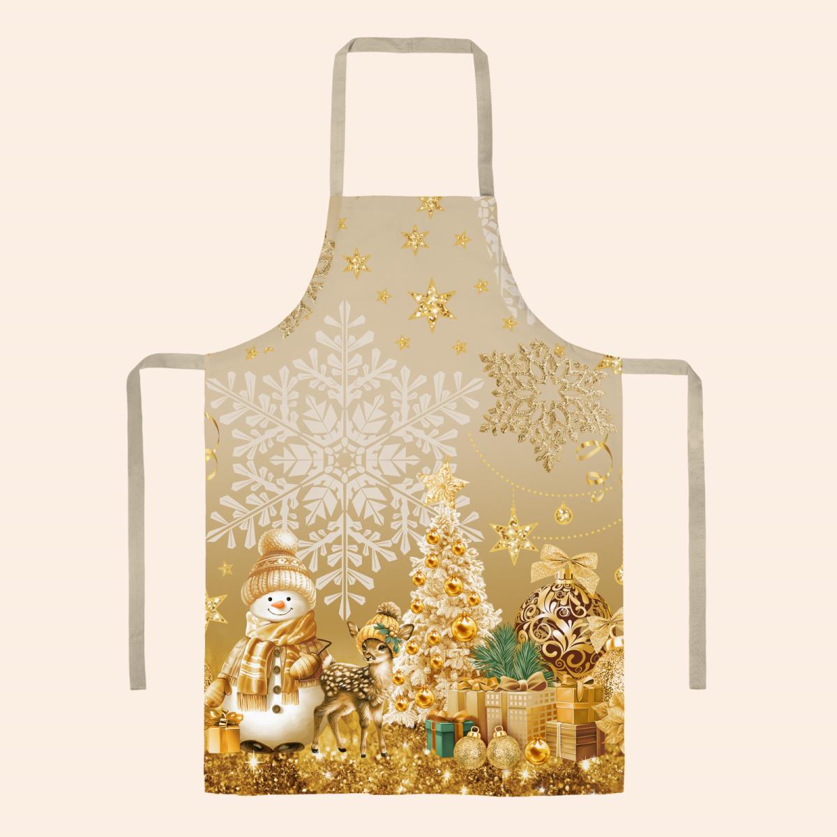 Фартук рогожка Vse DOMA рис.60319-1 Сказочное Рождество - 0