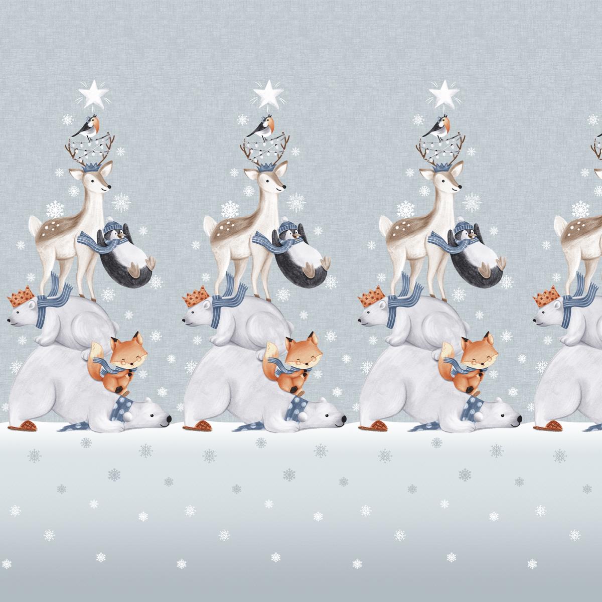 Перкаль 220 см наб рис.72110-1 Веселая горка - 1